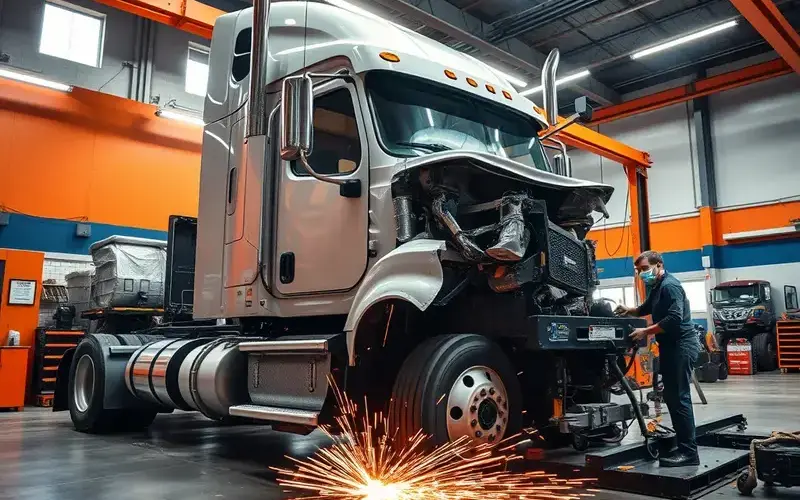 Major collision repair